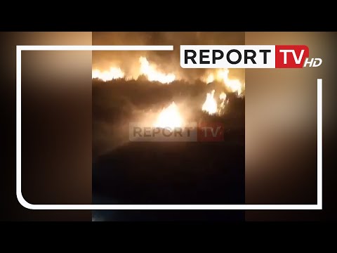 ‘Skuqet’ Vlora pas mesnatës, përfshirë nga flakët mali i Tragjasit në anë të ByPass-it