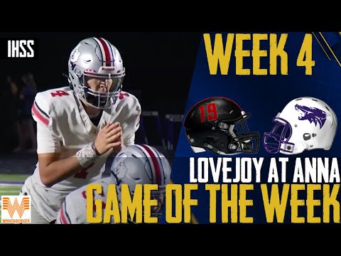 Thrilling High School Football: Ana vs Lovejoy Game Highlights | Whataburger Game of the Week