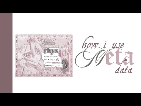 how i use metadata for rentry | rentry tutorial 