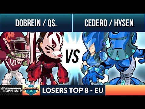 Dobrein & QS.  vs Cedero & Hysen - Losers Top 8 - MTN DEW AMP GAME FUEL Championship EU 2v2