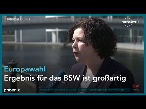 Amira Mohamed Ali zum Ergebnis der Europawahl am 10.06.24