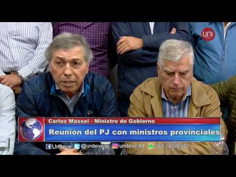 Reunión del PJ con ministros provinciales
