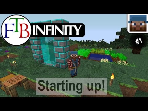 Minecraft FTB Infinity 01 - Starting up