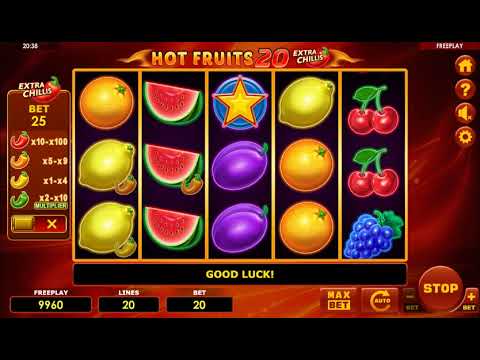 Hot Fruits 20 Extra Chillis – Video Gameplay