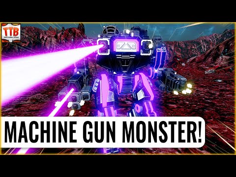 Massive Machine Gun Array and Beam Laser Melting!- Summoner - German Mechgineering #1353 MWO