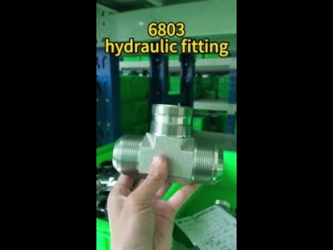 Upgrade Your Hydraulic System with High-Quality JIC Adapters! 💪 #Hydraulics #IndustrialSupplies