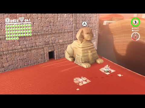 Super Mario Odyssey - Wüstenland - 41 - Sand-Quiz: Sehr gut!