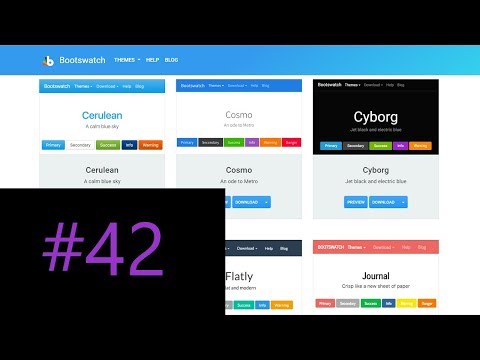 Video 42 | Install Bootswatch Theme Into Angular Application