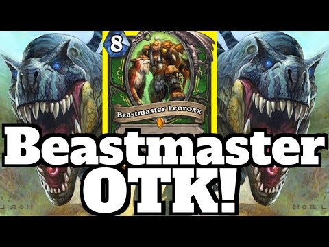 Beastmaster Leoroxx = Easy OTK Wins! | Hearthstone