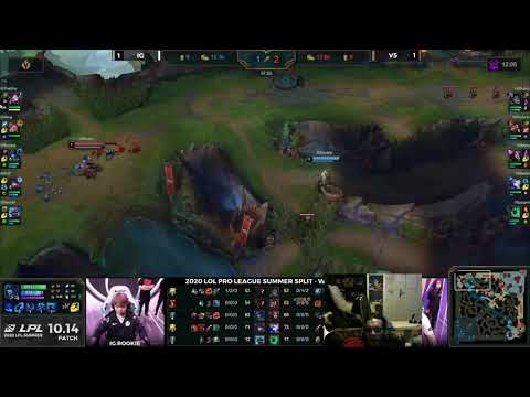 IG vs V5 Spiel 3 - LPL Sommer 2020/ Deutsch