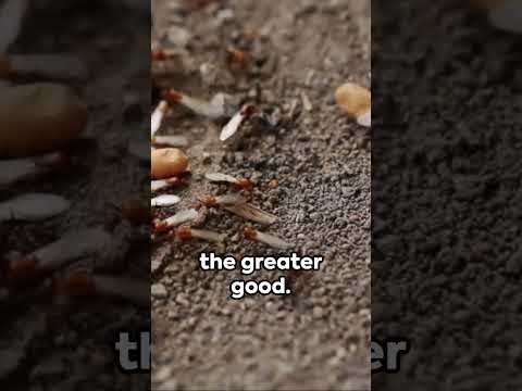 Ants: The Self-Sacrificing Foragers