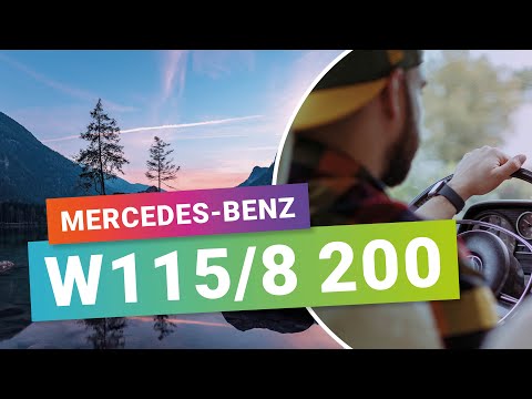 Mein Klassiker auf Reisen: Ein W115 200er Mercedes-Benz Oldtimer, auch /8 genannt. Back to the 70s