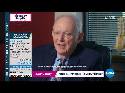 Teeter Inversion Fitspine X3 with Neck Restore Tension R...