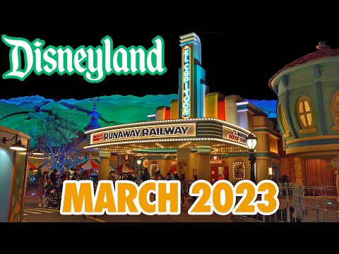 Disneyland Nighttime Walkthrough - March 2023 [4K POV]