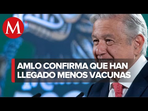 COVID-19 vaccinations down due to reduced arrival of doses: AMLO