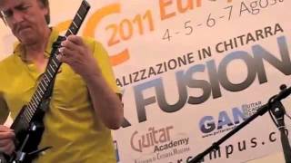 Allan Holdsworth - Kiko Loureiro - Richard Hallebeek jam at ESC 2011