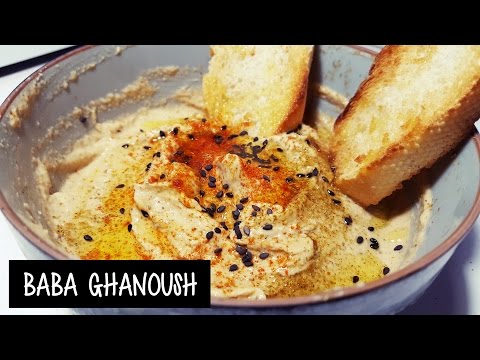 Baba ganoush, mutabal o hummus de berenjena