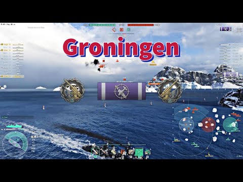 WOWS | Groningen | My Fastest AA Defense Expert Ever