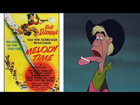 Disney Censorship Comparison: Pecos Bill’s Cigarette in Melody Time (1948)
