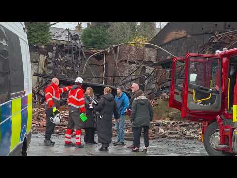 Fire investigation & detectives are currently at Ritz Ballroom in Brighouse 