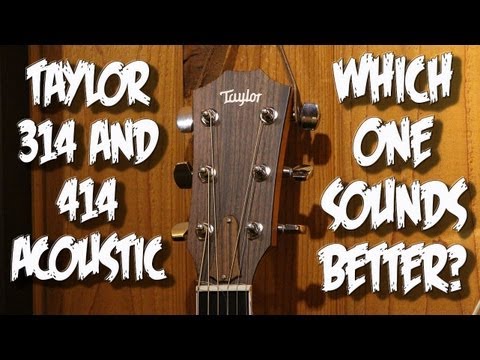 Taylor 314 vs. 414 Comparison - Which one sounds better?