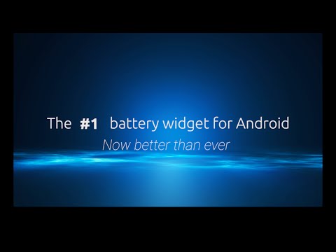 Battery Widget+ (% Indicator) Video