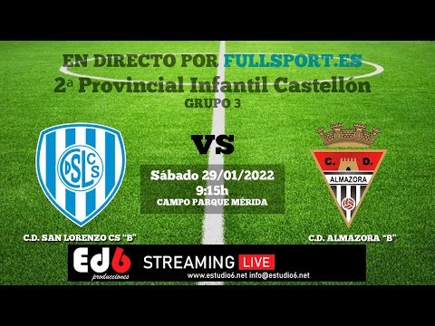 CD SAN LORENZO vs CD ALMAZORA 29ENE2022
