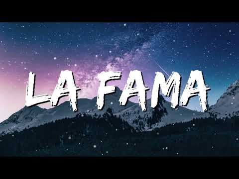 ROSALÍA - LA FAMA ( Letra/Lyrics) ft The Weeknd