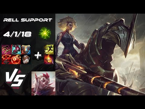 SUPPORT Rell vs Rakan - EU Challenger Patch 25.S1.8