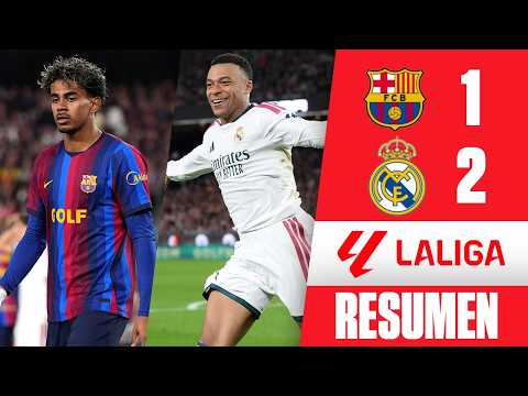 EL REAL MADRID SE HACE RESPETAR y se queda con EL CLÁSICO vs BARCELONA. Doblete de MBAPPÉ | La Liga
