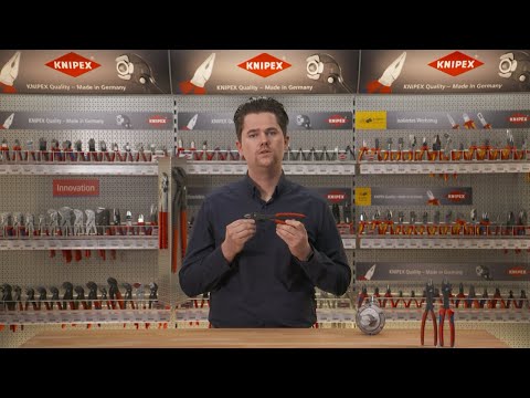 KNIPEX TwinGrip Front and side gripping pliers video