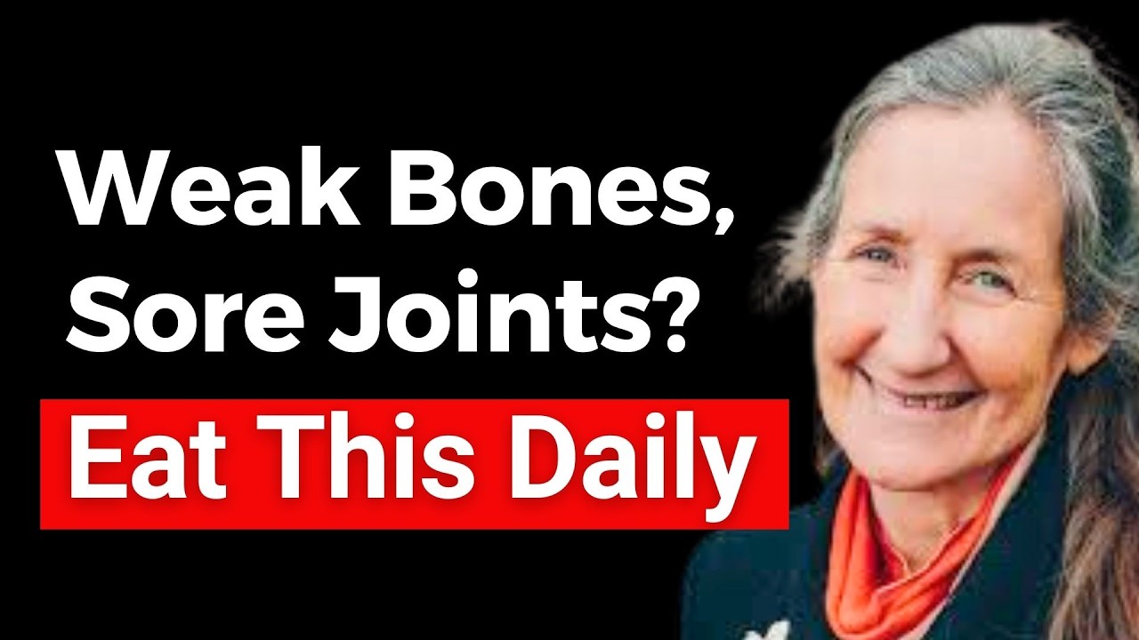 These 5 Foods HEAL BONES & JOINTS 🔥 Barbara O'Neill