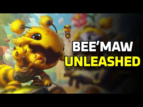 Bee'Maw Gameplay Spotlight - Pre-Release Skin - League of Legends