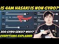 Is 4Am hasaki is Professional Non Gyro Player ? Hasaki Controls & Sensitivities Explained
