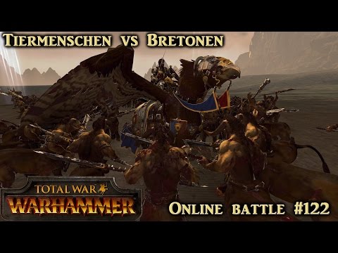 Centigor Power - Tiermenschen vs Bretonen - Total War: Warhammer Online #122