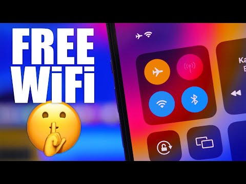 How To Get FREE WiFi Anywhere on iPhone !