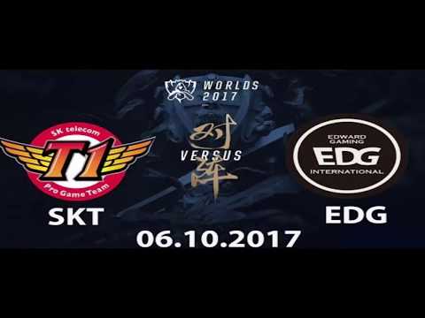[ Ngày 2] SKT vs EDG | Highlight - World Championship 2017- Bảng Tử Thần- 6/10/2017- HD