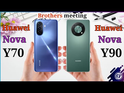 HUAWEI NOVA Y70 VS HUAWEI NOVA Y90 | Brothers meeting.
