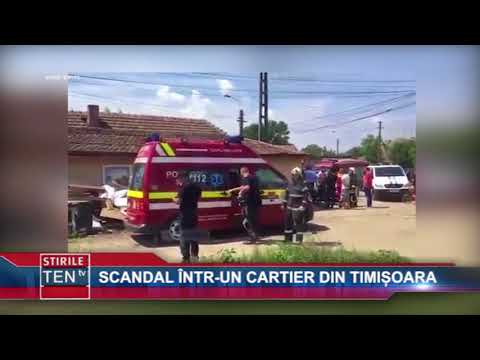 16 IULIE 2018   SCANDAL INTR UN CARTIER DIN TIMISOARA