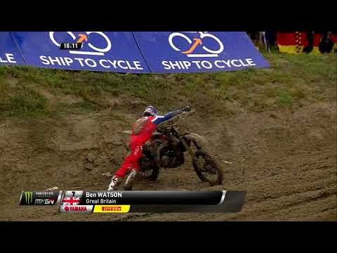 Watson Crash | Race 3 | Monster Energy FIM Motocross of Nations 2021 | Italy #Motocross