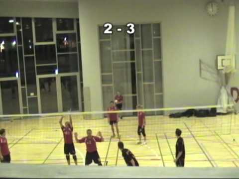 KSV H3 vs Frederiksberg Volley H4 - 3. sæt (ikke komplet)