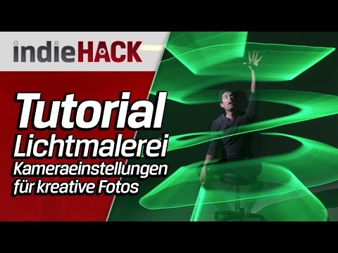 Tutorial Lichtmalerei - Kameraeinstellungen für kreative Fotos - Kingston indieHACK