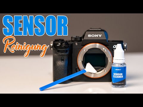 Sensorreinigung -Sensorflecken bei Sony, Canon, und sonstigen Kameras entfernen