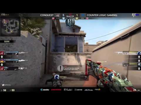 $5,000 RGN Freedom! Cup Finals   Conquest vs CLG bo5 Map 1 on Mirage