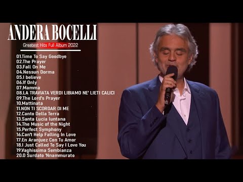 Andrea Bocelli Greatest Hits - The Best Of Andrea Bocelli