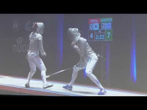 Orleans GP 2021 SWS - L4 - Yoon KOR v Gkountoura GRE