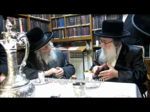 Dorog Rebbe Visiting Gaved Yerushulayim -Tishrei 5775