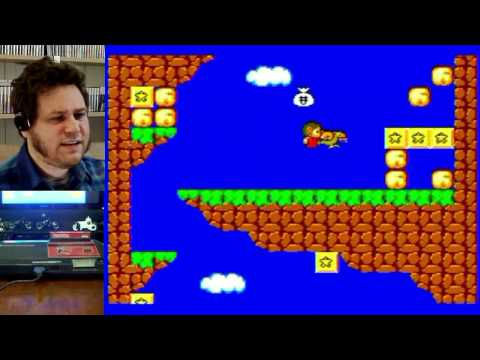 Crow Plays Alex Kidd in Miracle World (Master System)