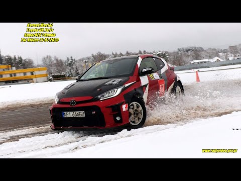 Kornaś Maciej - Toyota GR Yaris - SuperOES 1 Runda Tor Kielce 21-01-2023