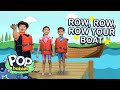 Row Row Row Your Boat | 划行划行您的船童谣 | Thuyền của bạn Vườn ươm | Pop Babies